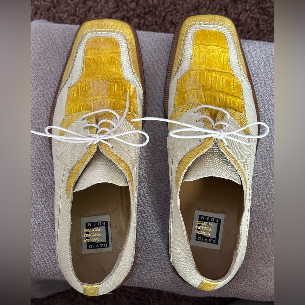 David Eden “Hendrix” Men’s CROCODILE/LIZARD Shoes.